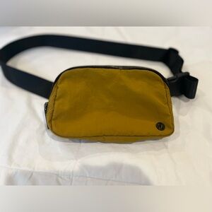 Yellow Lululemon Belt Bag